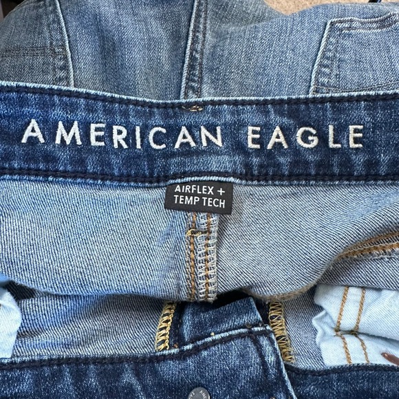 American Eagle Airflex+ Temp Tech Mens Jeans Medium Wash Blue Denim 33x32 - Picture 8 of 11